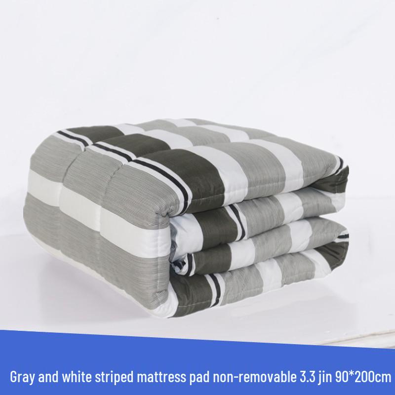 Army Green Student Dormitory Mattress with White Hot Melt Cotton for Military Training