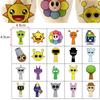 Sprunki Birthday Party Decoration Incredibox Latex Aluminum Foil Balloon For Kids Event Supplies Banner Disposable Tableware