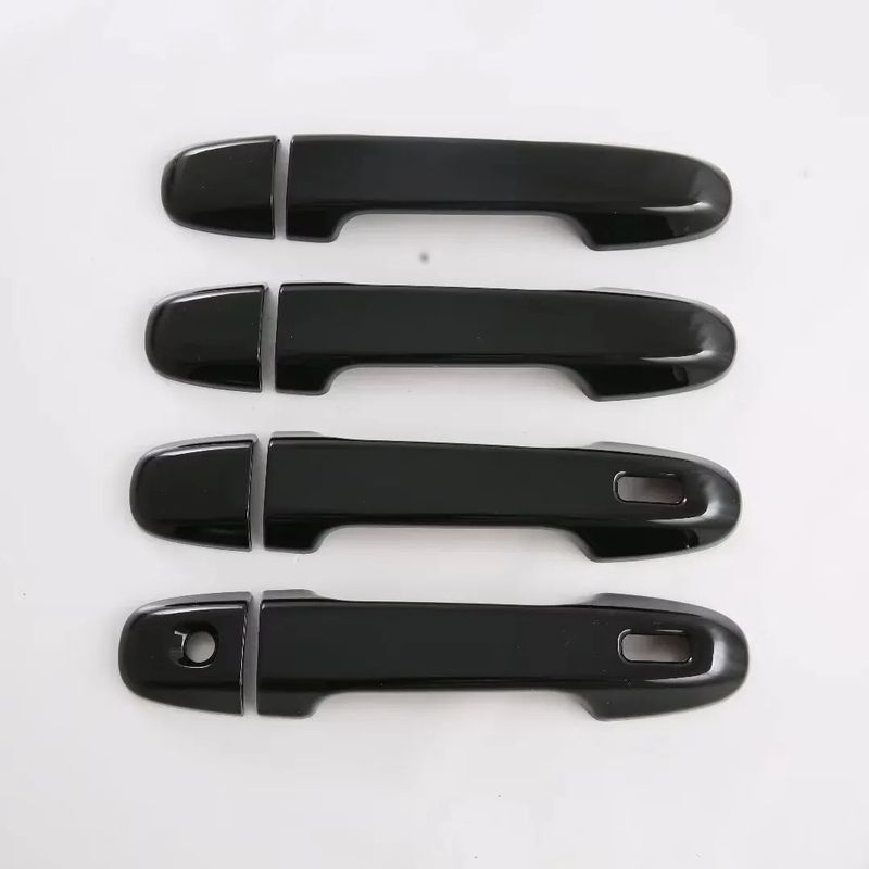 For Subaru Impreza 2017 2018 Auto Door Handle Cover Trims ABS Chrome Carbon Fiber Black Car Styling Accessories