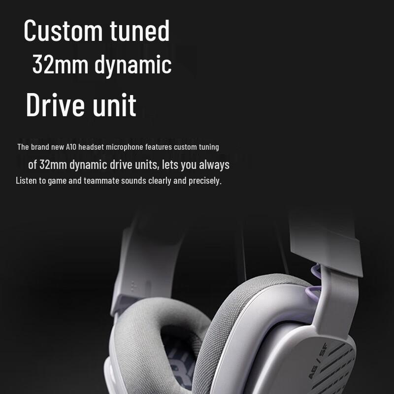 Logitech A10 Wired Lightweight Gaming Headset