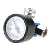 14" Spray Paint Gun Air Pressure Regulator Pressure Gauge Pneumatic Tool Accessory