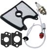 581798001 Fuel Line 545112101 Air Filter kit for Husqvarna 125B 125BVX 125BX 28CC blower Jonsered B2126 BV2126