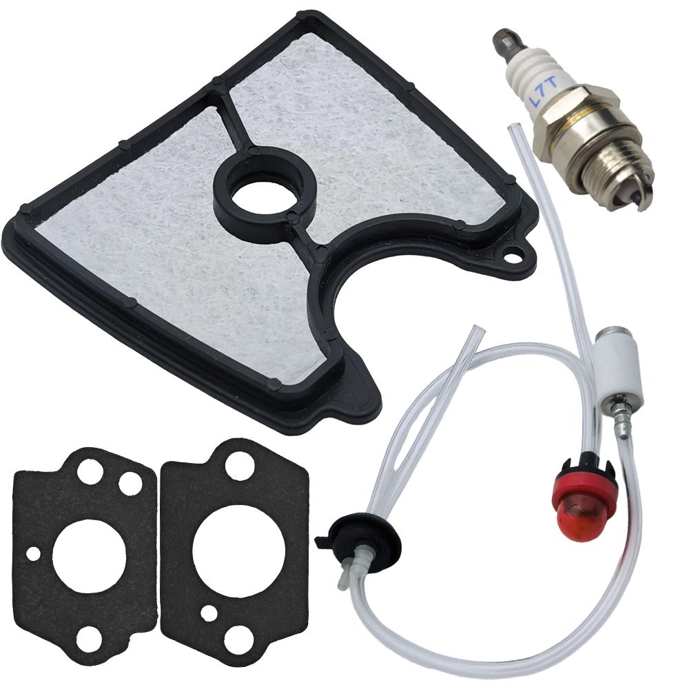 581798001 Fuel Line 545112101 Air Filter kit for Husqvarna 125B 125BVX 125BX 28CC blower Jonsered B2126 BV2126