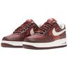 Nike Air Force 1 '07 Low top Skateboard Shoes Women's Red Sneakers IR0485-611