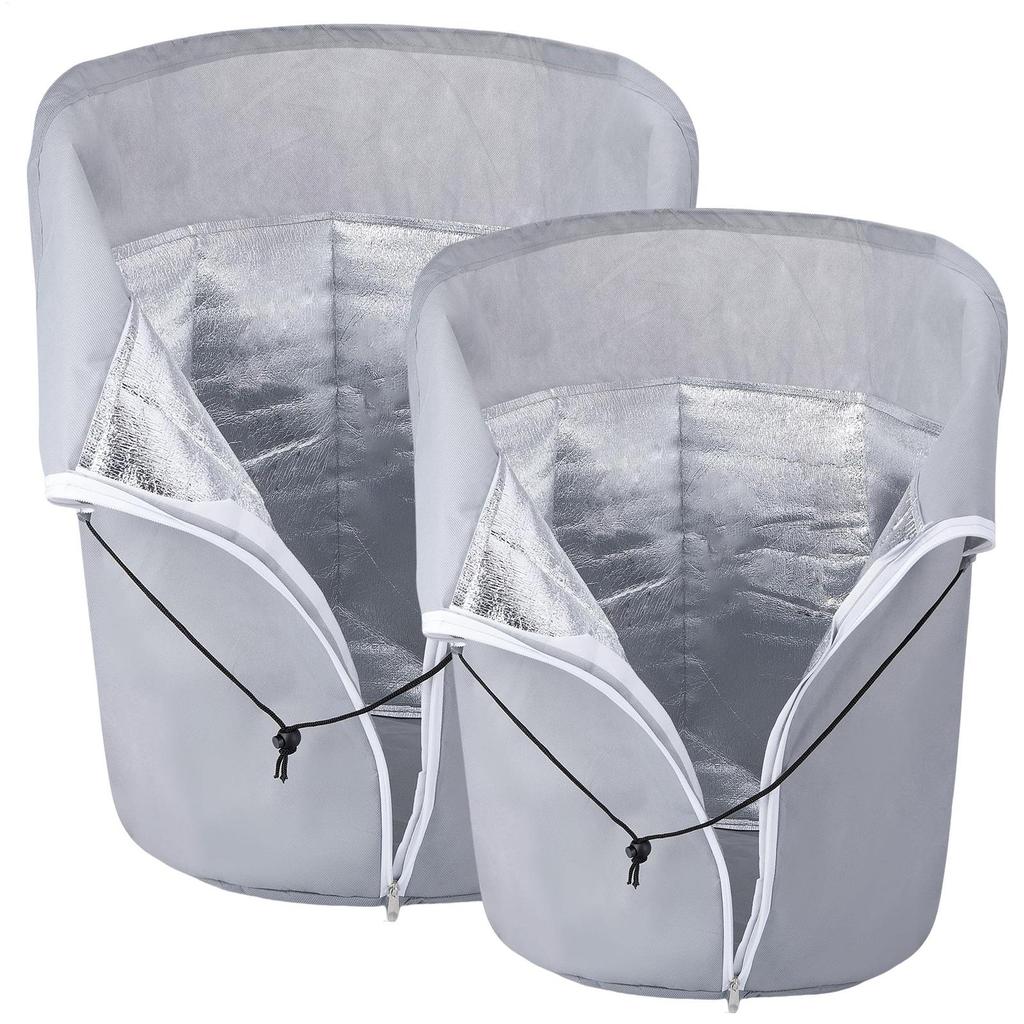 Flower Pot Thermal Protection Cover Reusable Winter Plant Cover Freeze Protector Bag Fruit Tree Plants Frost Protective Supplies