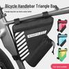 Waterproof Triangle Bicycle Tool Bag, Mountain Bike Front Beam Saddle Bag, Top Tube Cycling Gear Bag.