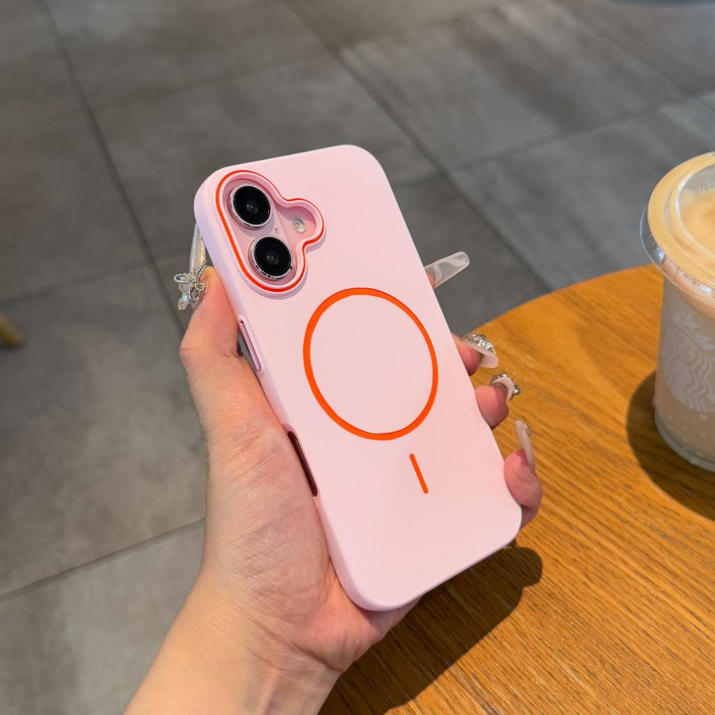 Luxury Matte Soft Silicone For Magsafe Magnetic Case for iPhone 17 16 15 14 13 12 Pro Max 11 Hit Color Shockproof Bumper Cover
