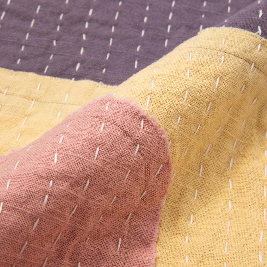 Francfranc Drawing Appliqué Cushion Cover, 45cm X 45cm, Multi (108) - Perfect for Interior Decoration, Housewarmings, or As a Gift.