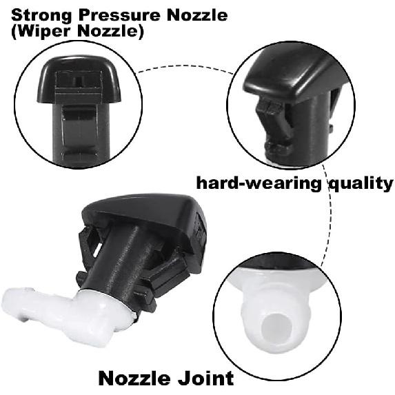 Windshield Washer Nozzles, Replacement for 2011-, Replaces OE: 68269108AA