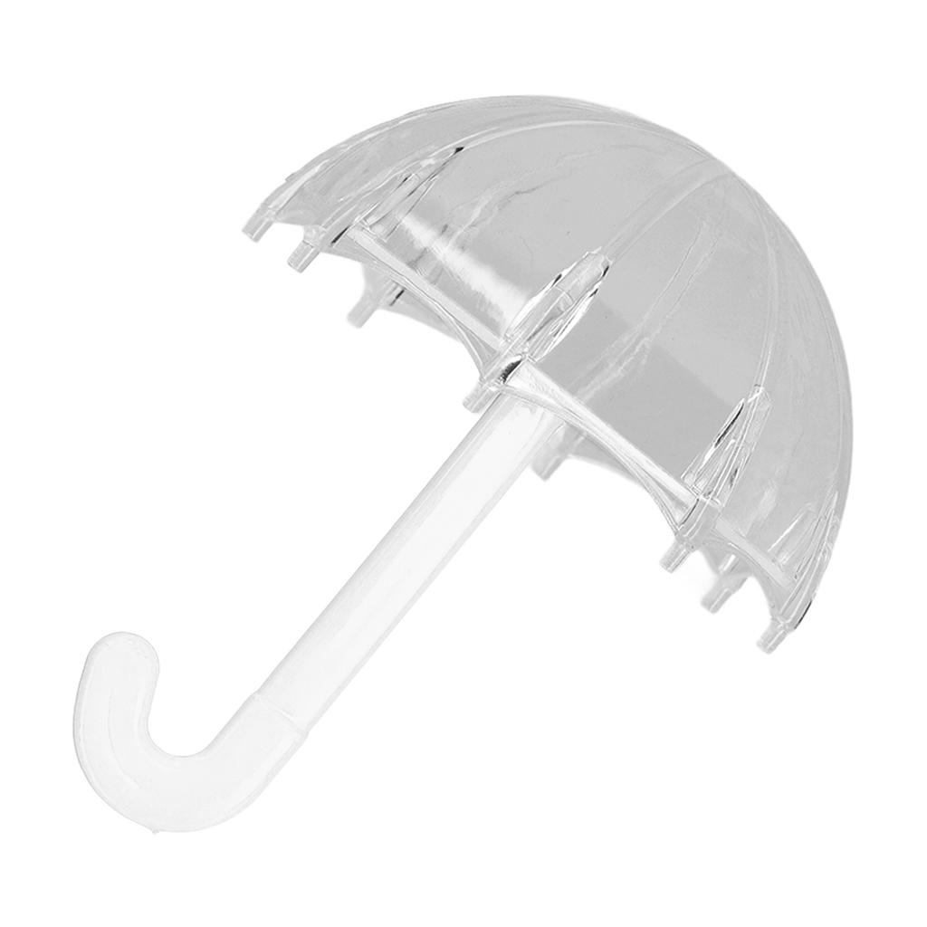 12pcs Umbrella Shaped Candy Box Portable Cute Exquisite Plastic Packaging Gift Box for Birthday