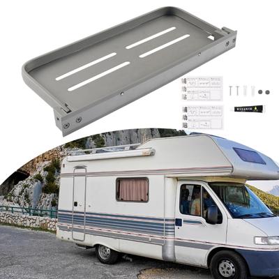 Aluminum Fold Down Wall Shelf For RVs Essential Space Saving Storage Solution For Kitchen And Living Areas Bedroom Use
