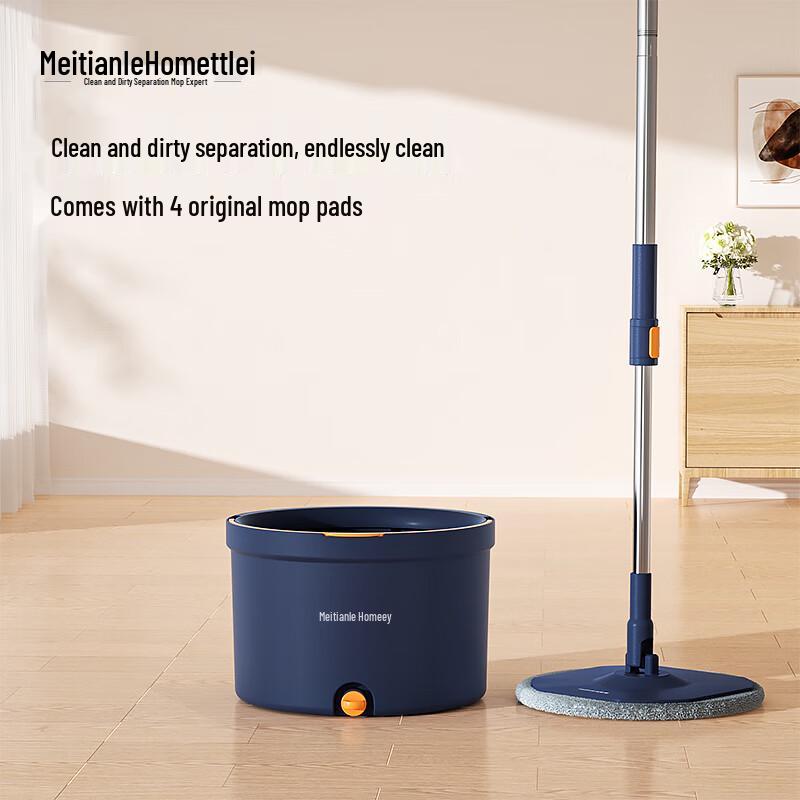 HoMettler Dual-Bucket Spin Mop