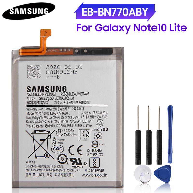 Original Replacement Battery EB-BN770ABY For Samsung Galaxy Note10 Lite Note 10 Lite 4500mAh