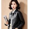 EST+II Retro Cool Lapel Zipper Short Jacket