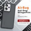 For Realme 15 15 Pro Case Shockproof Frosted Skin Feel Matte PC+TPU Anti-fingerprint Transparent Cover for Real Me 15
