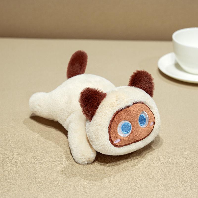 

Cartoon Cute Cat Doll Plush Toy Kitten Doll Girl Bag Messenger Bag Doll Doll 18cm（0.08kg）