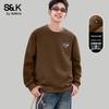 Baleno S&K Series Couple's Relaxed Fit Sweatshirt with Geometric Print