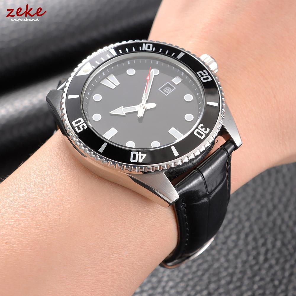 12/14/16/18/20/22mm Universal Faux Leather Wristwatch Band Pin Buckle Brown Strap for Men and Women Soft Business Watch Straps