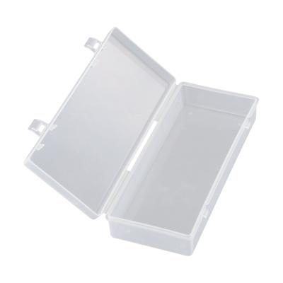 Plastic Case Storage Box Cosmetics Cover Craft Earring Holder Clear Container Jewelry Making Organizer Stationery