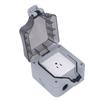 Outdoor Socket Box IP66 Waterproof Switch Power Outlet PC Flame Retardant Shell US Standard 110V