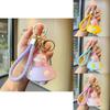 Adorable Pig Projection Keychain Cute Multicolor Plastic Key Accessory Gift