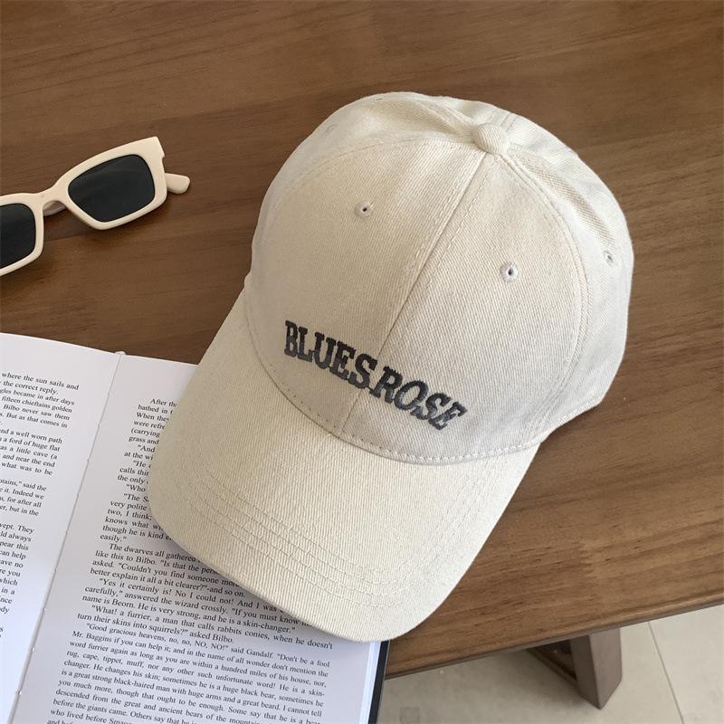 Hartschalen-Baseballkappe Damen Sommer Neu Breitkrempig Großer Kopfumfang Lässt Gesicht klein aussehen Schirmmütze Sonnenschirm Sonnenhut