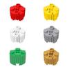 10 Pièces 92947 Briques de Construction Brique Ronde 2 x 2 avec Trou d'Axe et Profil à Grille / Strié Jouet Modulaire GBC Pour Ensemble MOC High-Tech