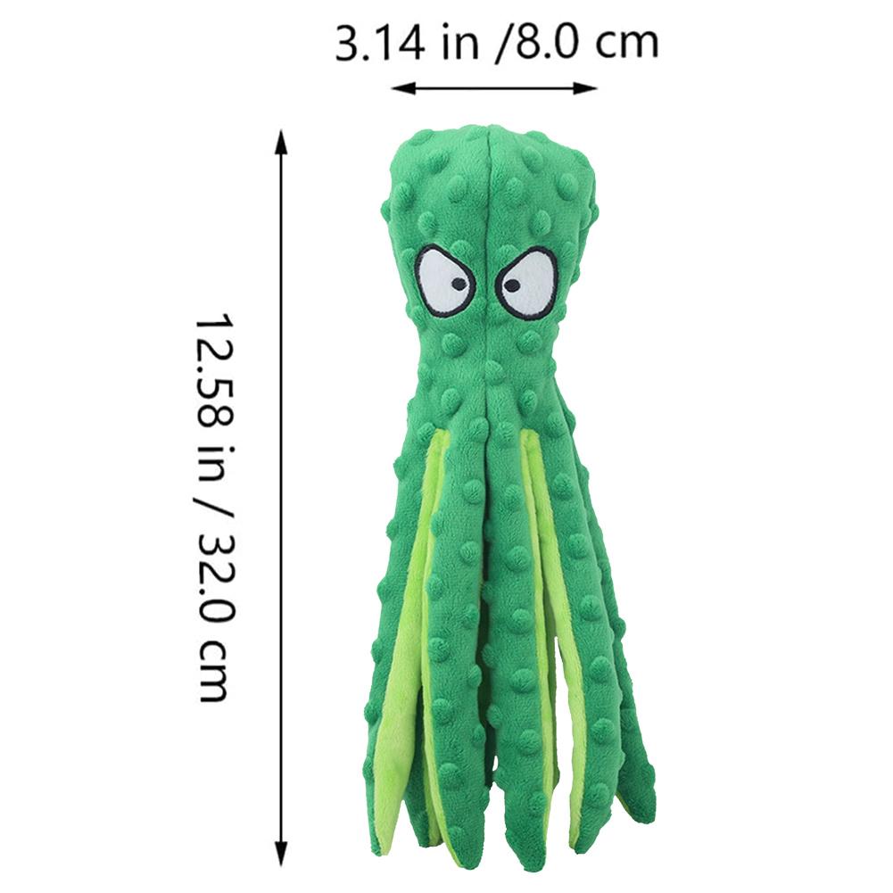 Pet  Dog Toy Voice Octopus Shell Puzzle Toy Bite Resistant Interactive Pet Dog Teeth Cleaning Chew Toy Pet Supplies