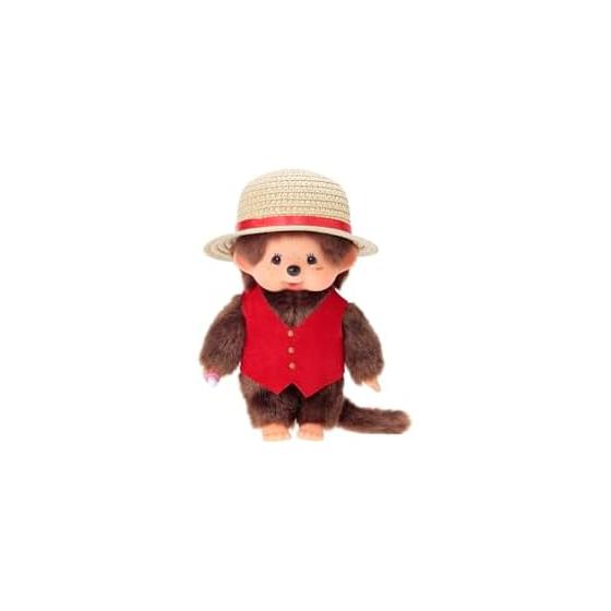 Sekiguchi Monchhichi x NETFLIX ONE PIECE Season2 Luffy Monchhichi S Size: H20 x W12 x D12cm 206056