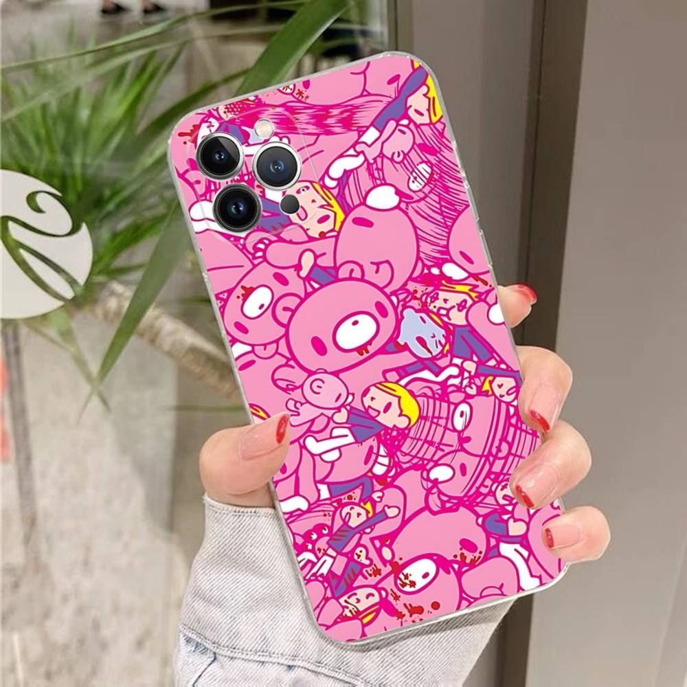 Cute G-Gloomy B-Bear For IPhone 17 16 16e 15 14 13 12 11 Pro Max Mini Plus Phone Case