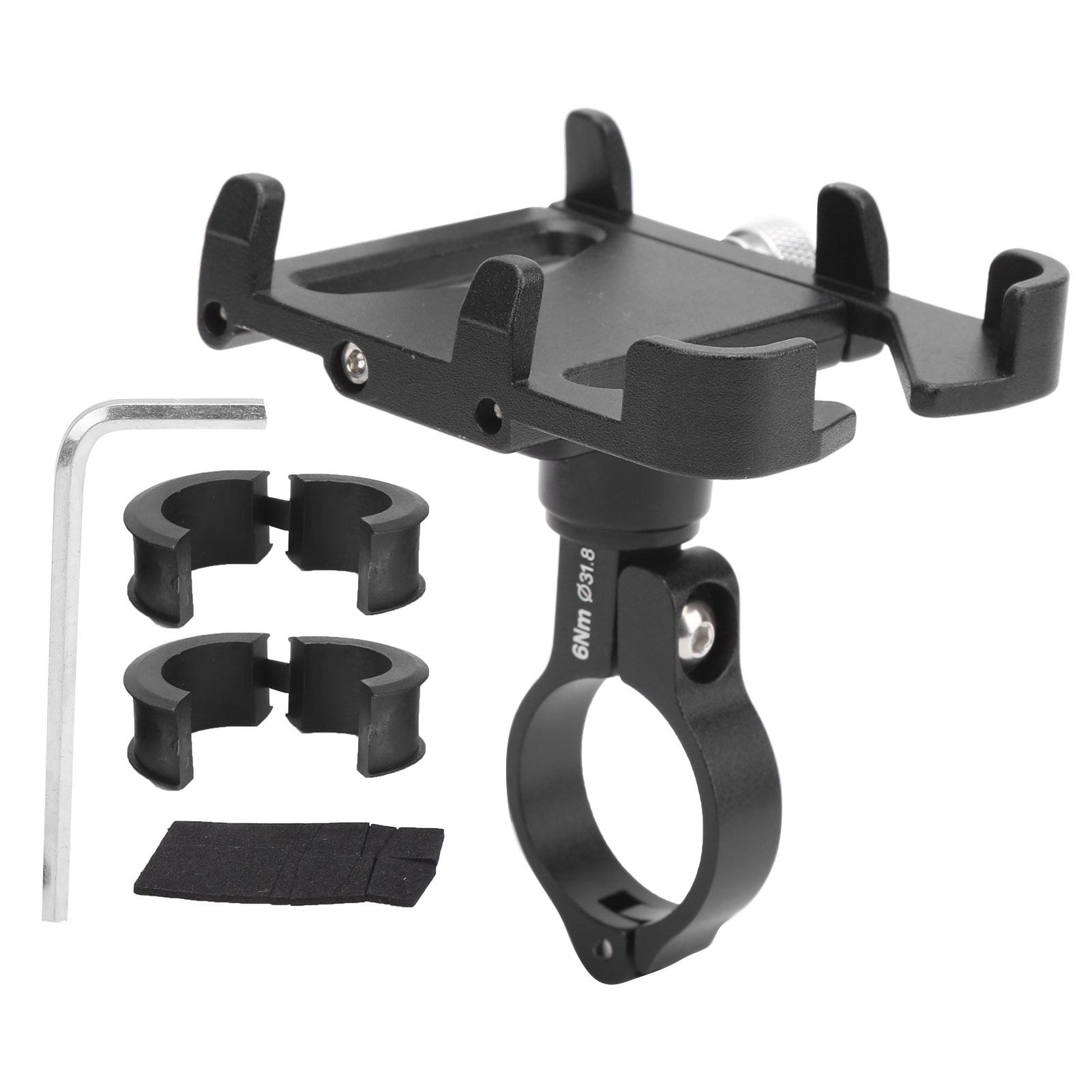 Bicycle Mobile Phone Mount Stand EBike Phone 360 Degree Rotating Holder Bracket