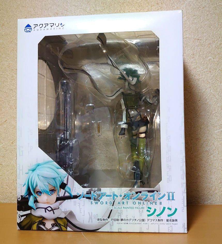 [USED] Aquamarine Sword Art Online II Sinon 1/7 Scale Complete Figure