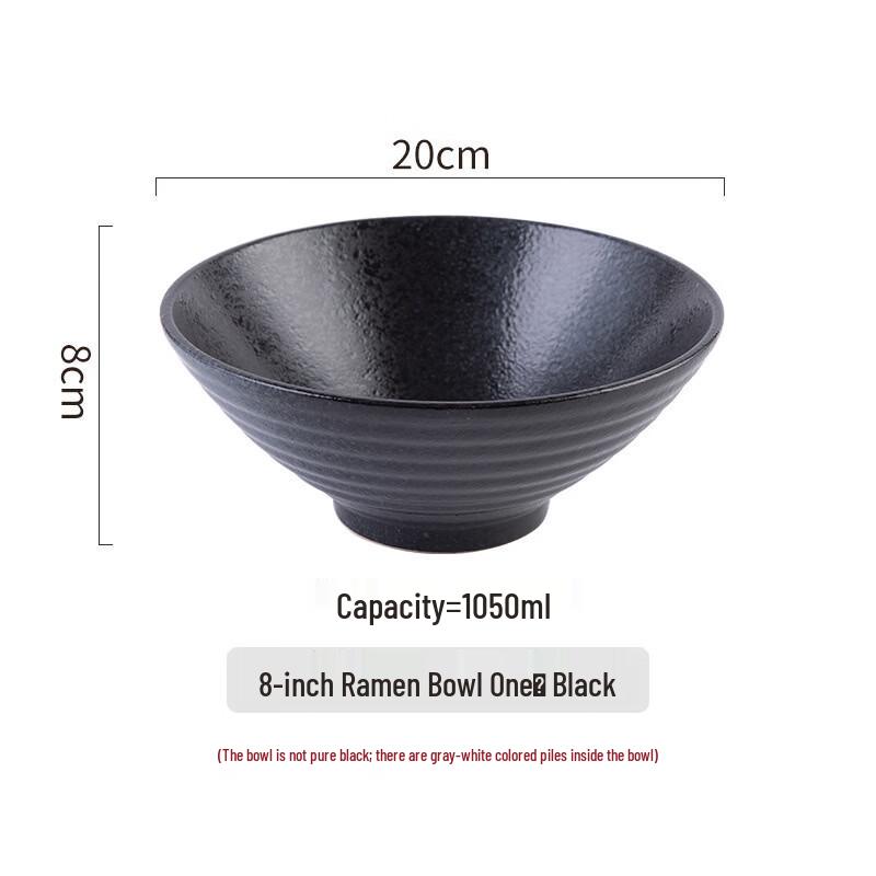 Ru Han Japanese Ceramic Ramen Bowl Set