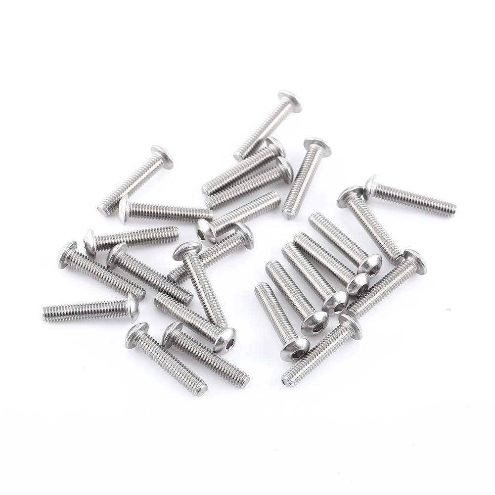 M4 A2 Stainless Steel Hex Socket Screws With Hex Nuts Assortment Fasteners( Head)