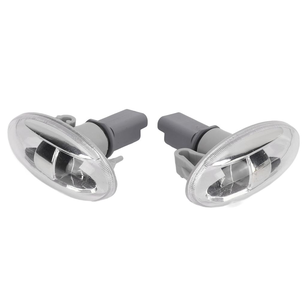 2Pcs Side Indicator Repeater Light 6325.G3 Side Marker Repeater Light Replacement for Citroen