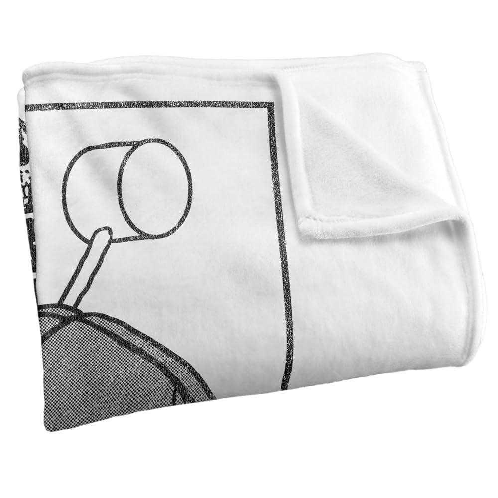 Beetlejuice Betelgeuse The Bio-Exorcist Soft Touch Blanket