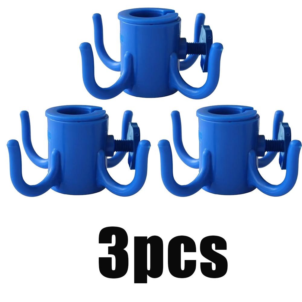 1-3 Stück Strandsonnenschirm Hängehaken 4 Plastikhaken zum Aufhängen von Handtüchern Hüten Kleidung Kamera Sonnenbrillen Taschen Strandhaken Zubehör