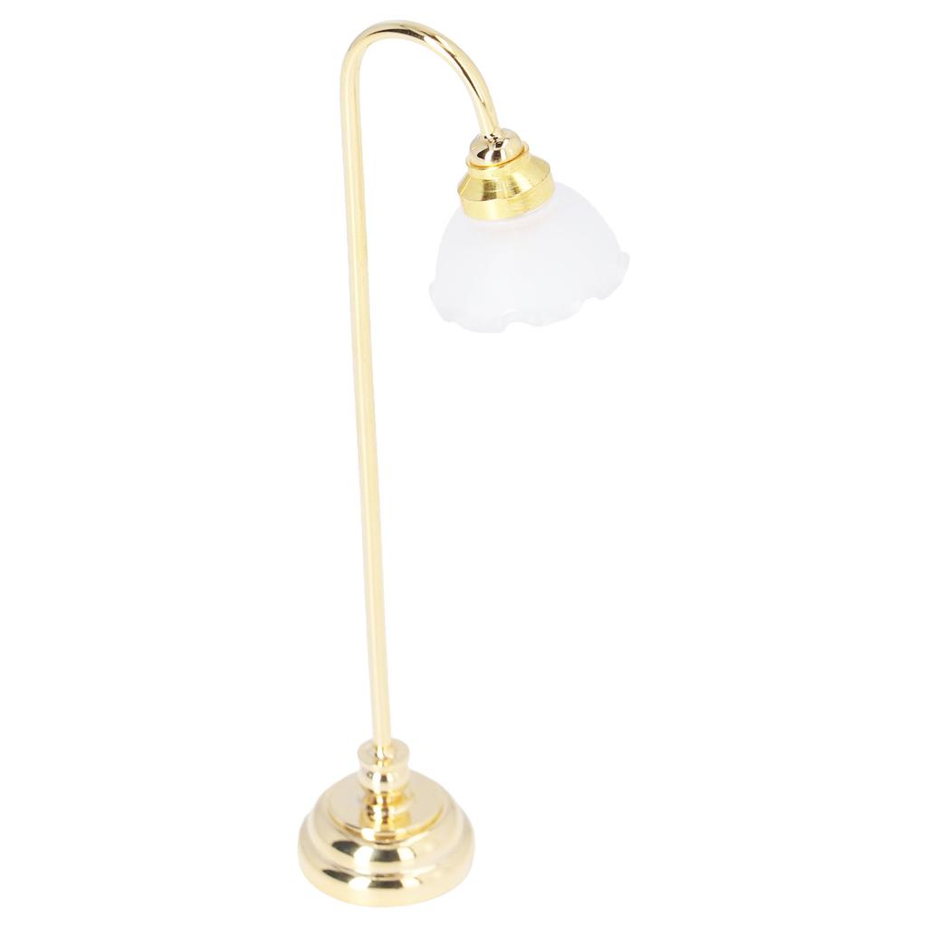 Miniature Dollhouse Floor Lamp 1/12 Scale Miniature Furniture for Dollhouse Accessories