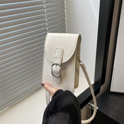 Retro Literature and Art 2025 New Fashion Personalized Mobile Phone Bag Niche Design Casual Messenger Bag Women's Bag Shoulder Bag