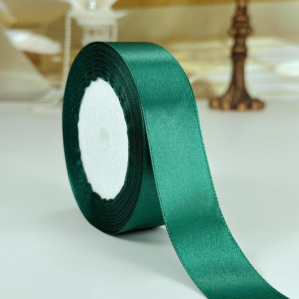 2cm Satynowa Wstążka Jedwabna na Prezent, Dekorację Tortu, Aranżacje Kwiatowe, Kokardy i Odznaki.