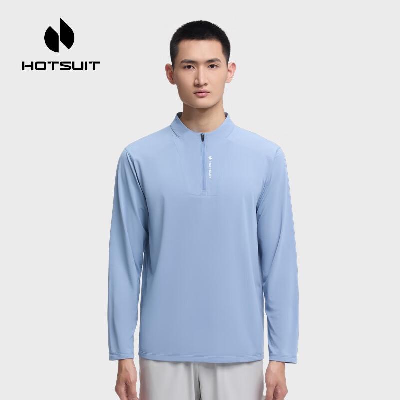 

HOTSUIT Men s Long Sleeve Quick-Dry Running & Training T-Shirt L