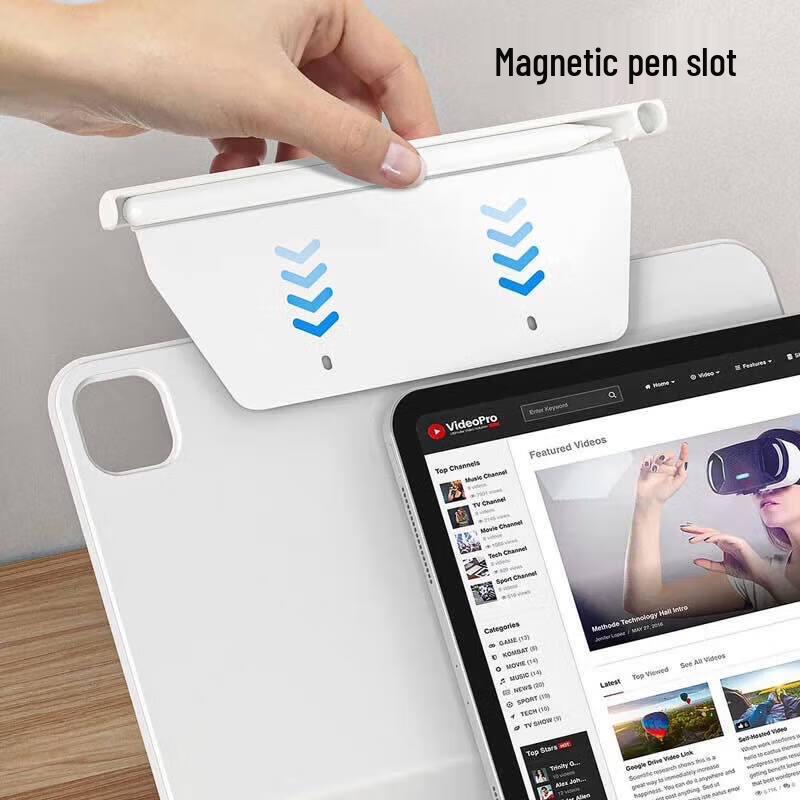 Magnetischer Apple Pencil Halter für iPad Magic Keyboard