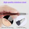 Tweezers Set 4 In 1 Pack L Professional Stainless Steel Tweezers for Eyebrows L Great Precision for Facial Hair, Splinter and In