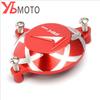 With LOGO AK550 Motorcycle CNC Front Frame Hole Cover Side Engine Guard Drive Shaft Cap For KYMCO AK 550 2017-2020 2021 2022