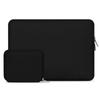 Tasche Etui Hülle für Laptop 13-14'' + Etui für Zubehör - Schwarz