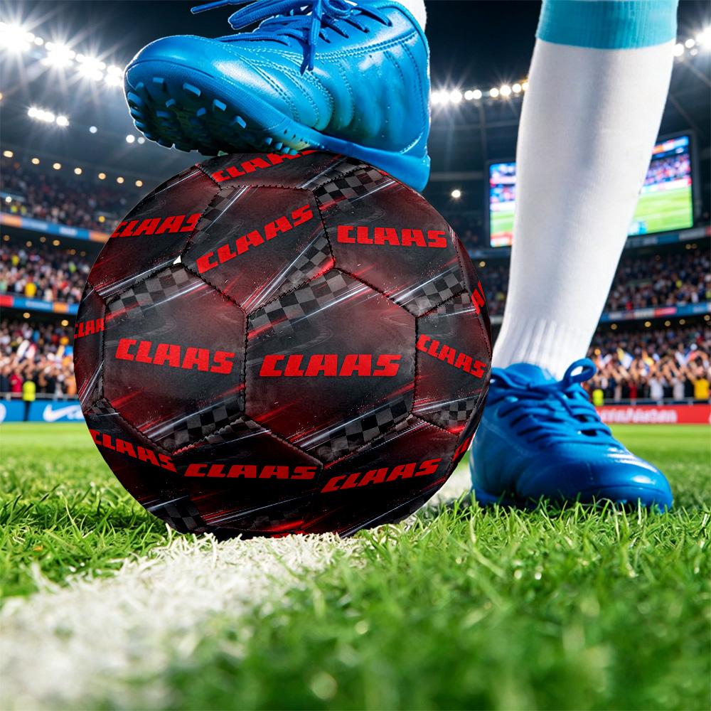 CLAAS Print Standard Size 5 Soccer Ball Durable Shock?Absorbing Ball For Training Match Outdoor Play