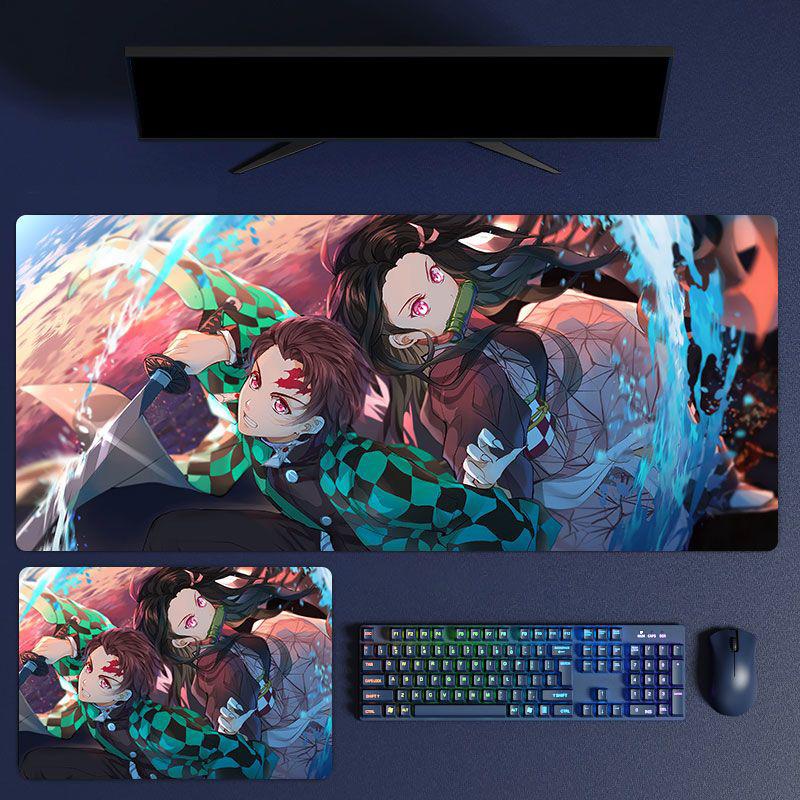 Demon Slayer Mouse Pad, Keyboard and Mouse Pad, Cheap, Exquisite, Gaming Equipment, Computer Equipment, Anime, Comics