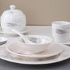 New Chinese Landscape Ceramic Dinnerware Set