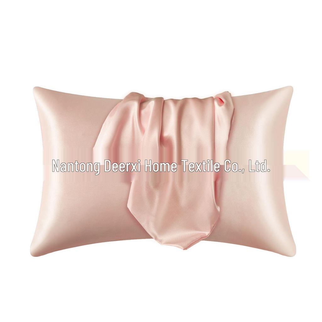 Silk Satin Envelope Pillowcase Pair for Cross-Border Trade