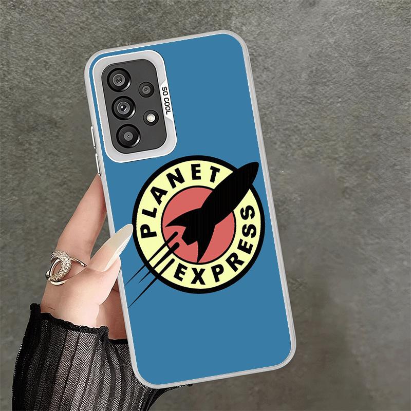 

Futurama Planet Express Shockproof Phone Case for Samsung A17 A16 A15 A14 A37 A57 A36 A56 A26 A35 A55 A25 A34 A54 A24 A13 A23 A3 Samsung A55